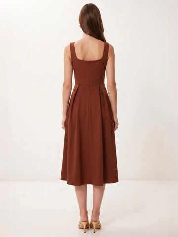 Happiness İstanbul Jurk 'Midi' in Rood