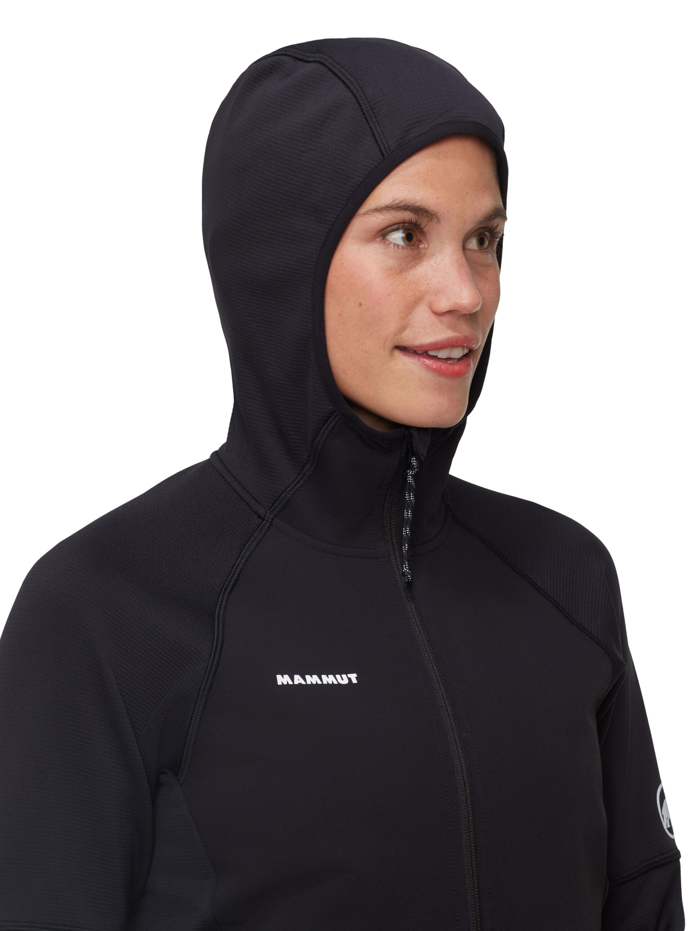 MAMMUT Funktionsfleecejacke 'Massone' in Schwarz