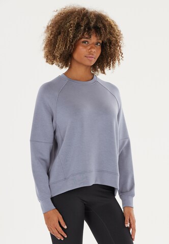 Athlecia Athletic Sweatshirt 'Jacey' in Grey: front