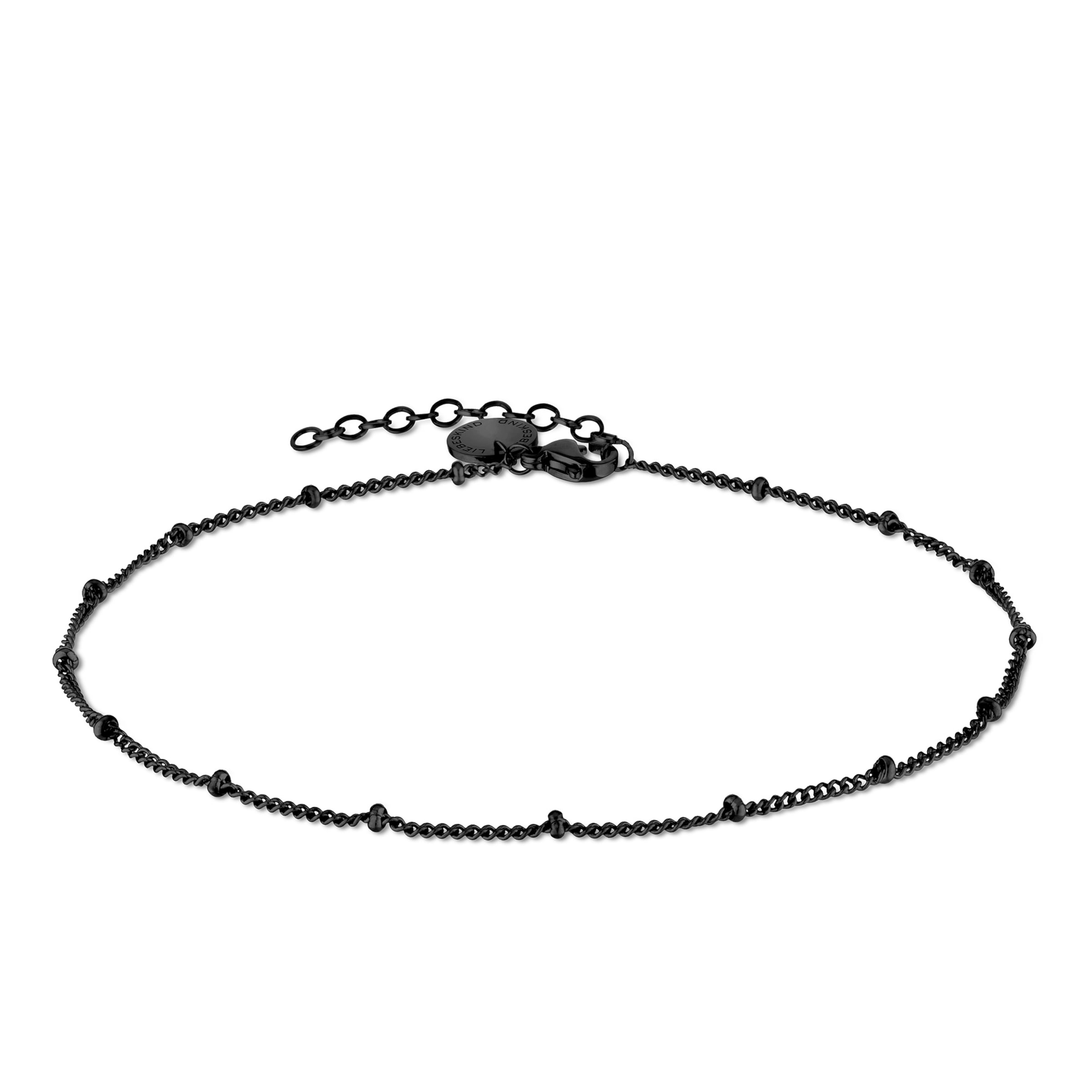 Liebeskind Berlin Foot Jewelry in Black: front