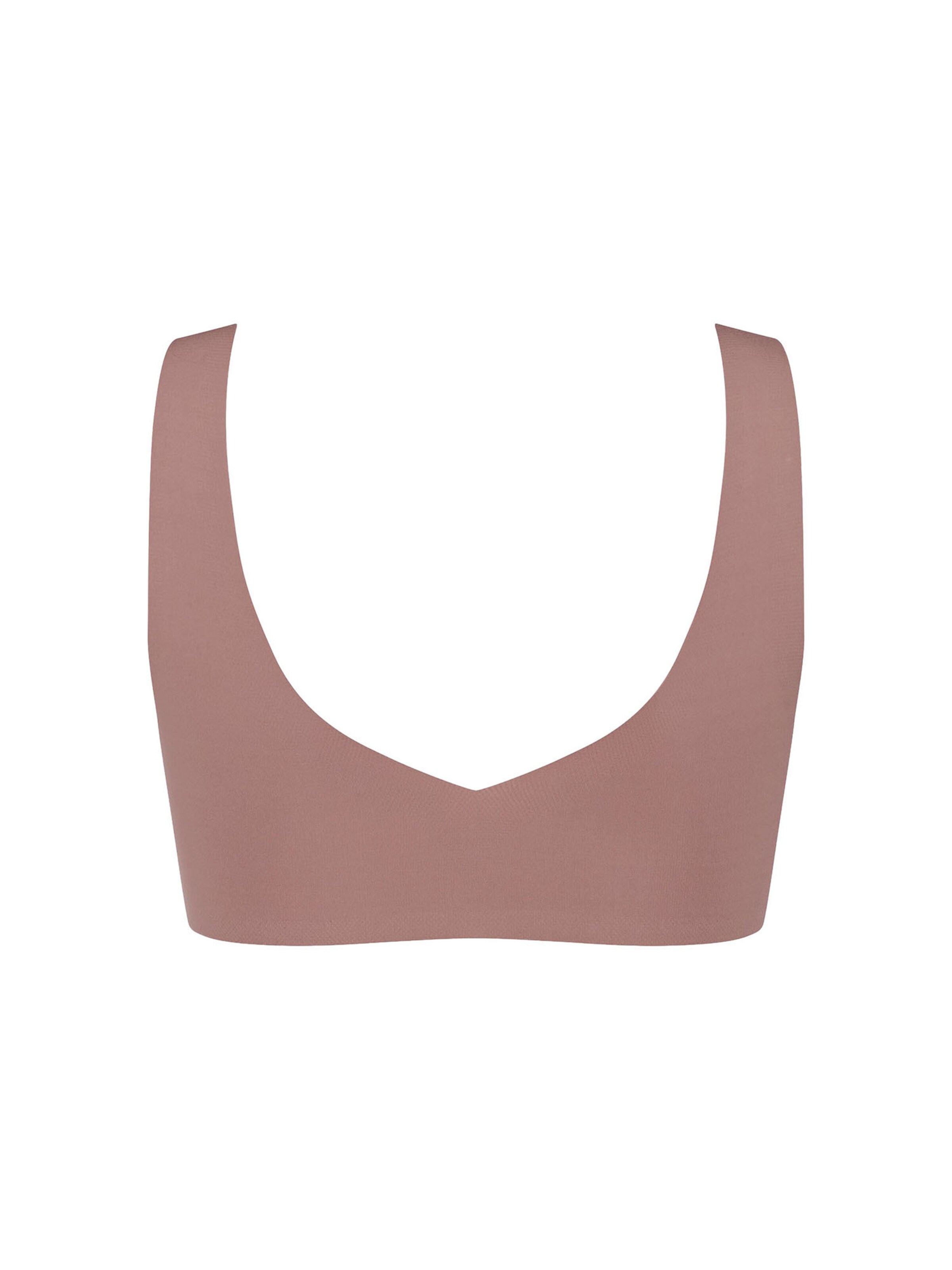 SLOGGI T-shirt Bra ' Blue ZERO Feel 20 ' in Brown