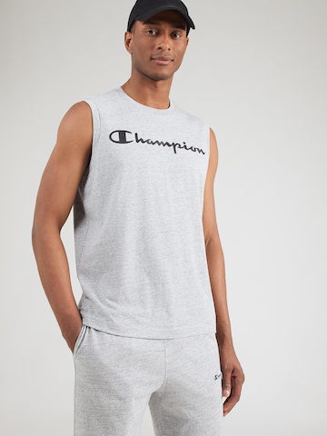 Champion Authentic Athletic Apparel Shirt in Grijs: voorkant