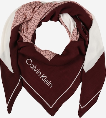 Calvin Klein Šátek – červená: přední strana