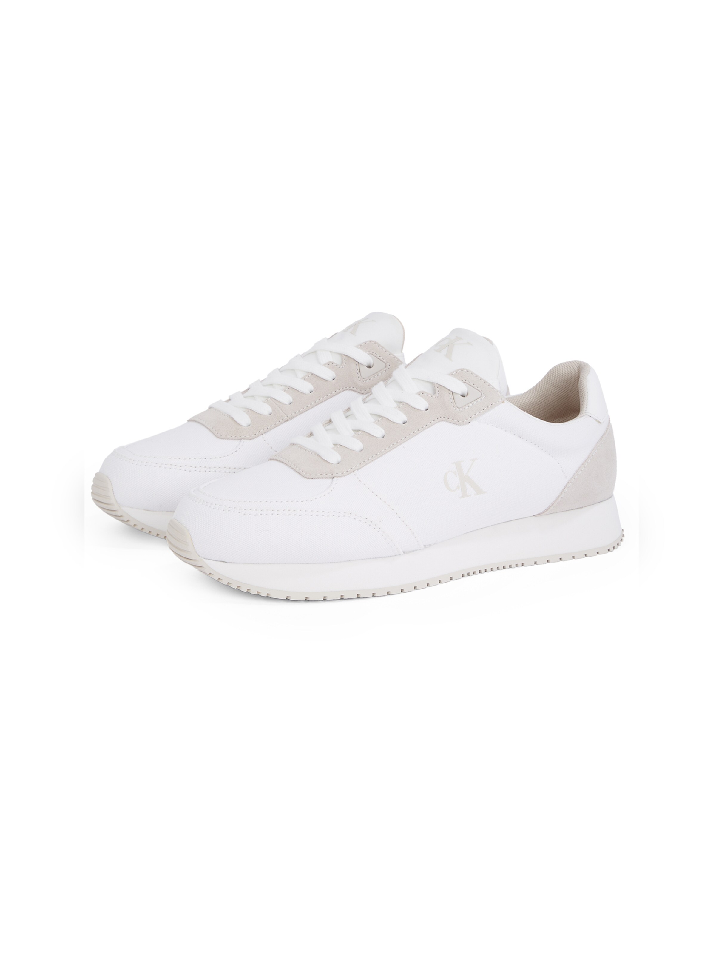 Baskets basses Calvin Klein en blanc