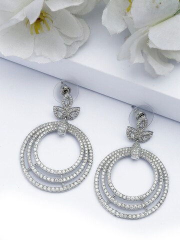AVANT-GARDE PARIS Ohrringe 'Priscara' in Silber