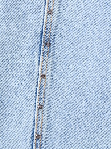 MANGO KIDS Wide leg Jeans i blå