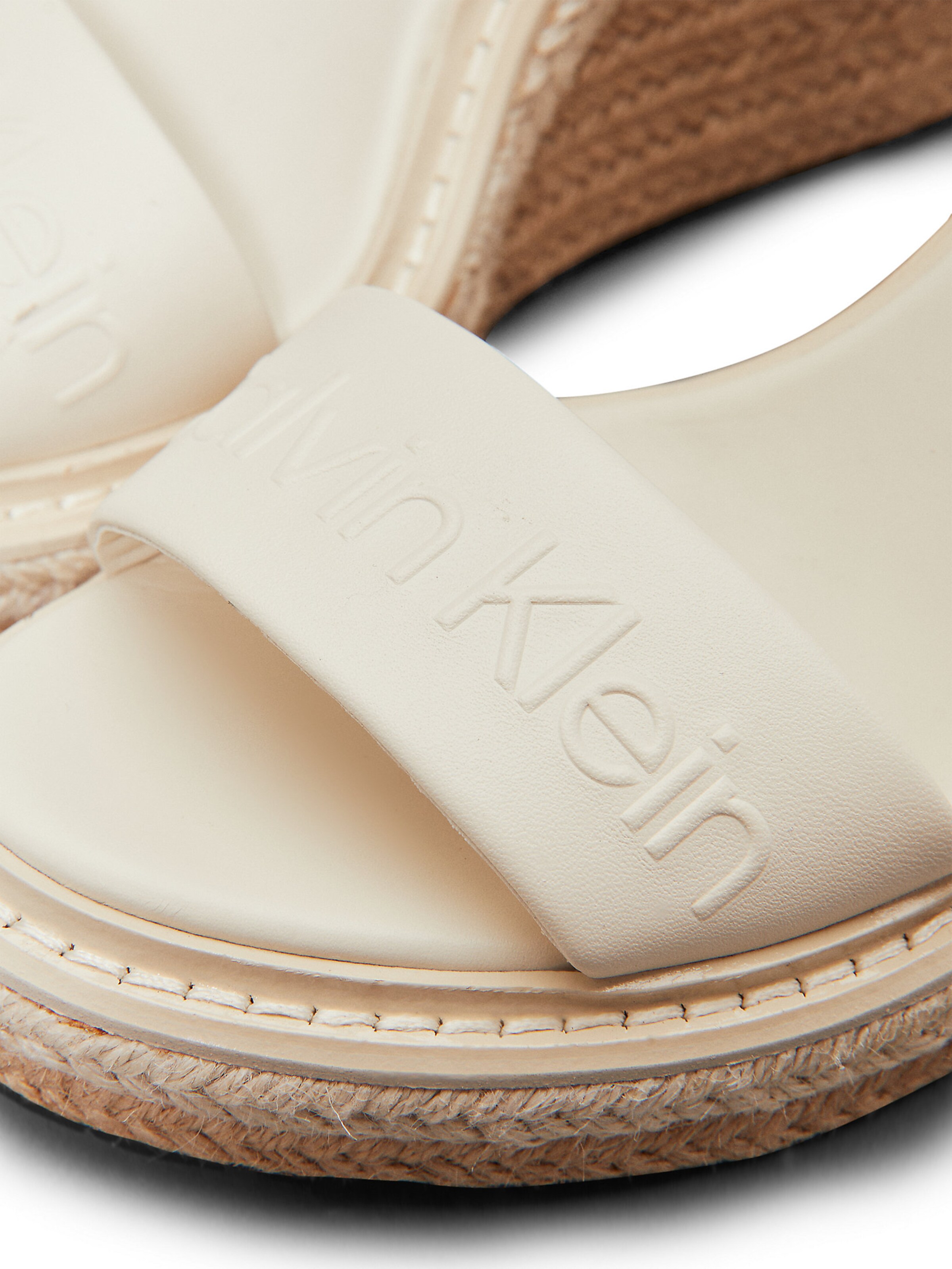 Calvin Klein Sandaal in Beige