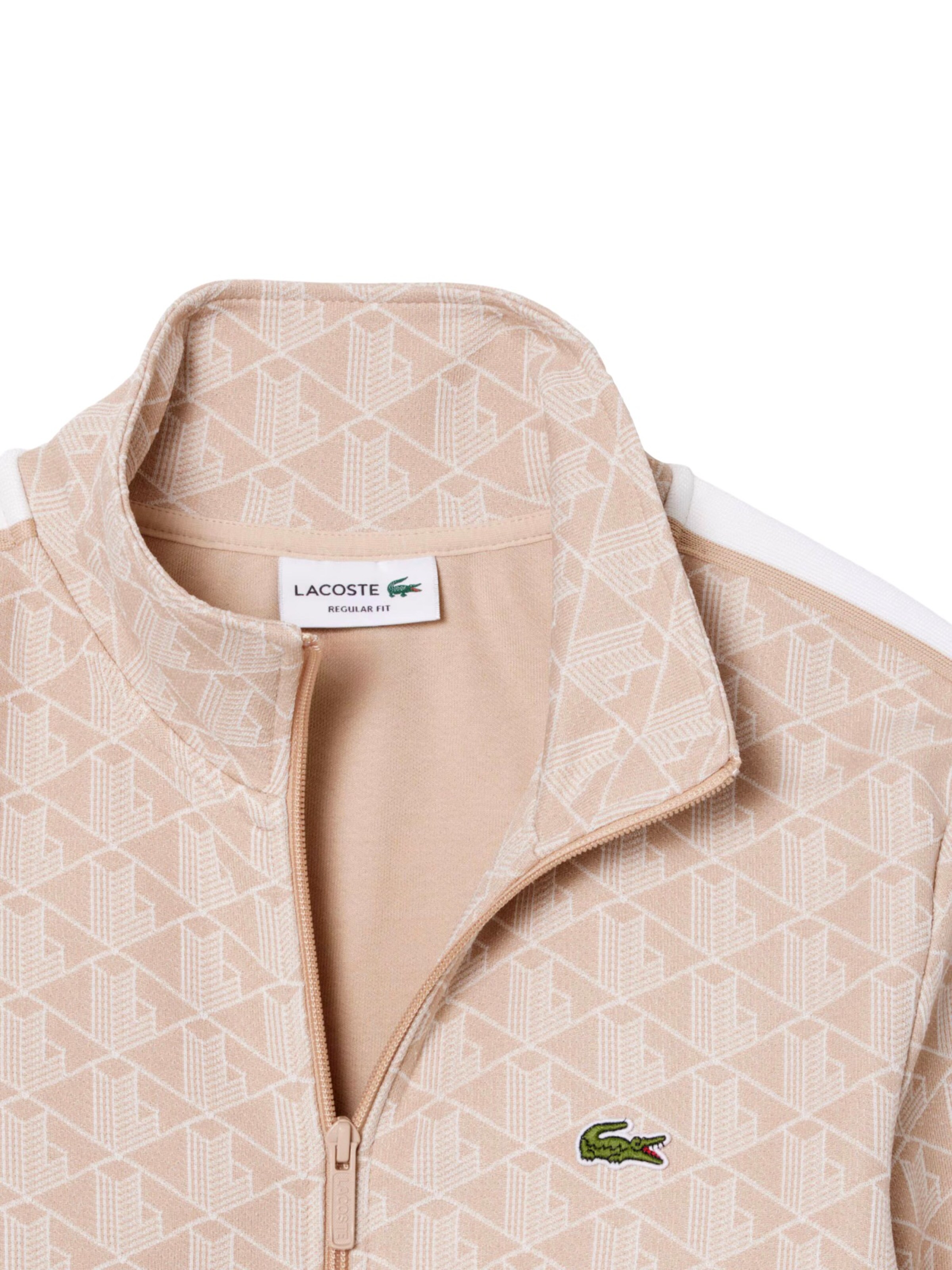 LACOSTE Sweatvest in Beige