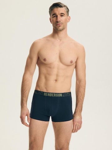 Henderson Boxershorts 'Boxershorts Doppelpack aus Baumwolle Mix Atmungsaktiv bequem Lap' in Blauw