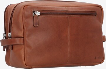 Esquire Toiletry Bag in Brown