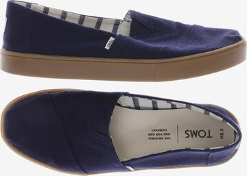 TOMS Flats & Loafers in 42,5 in Blue: front
