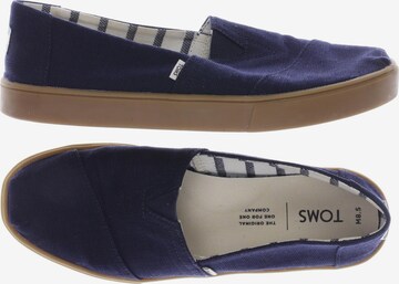 TOMS Halbschuh 42,5 in Blau: predná strana