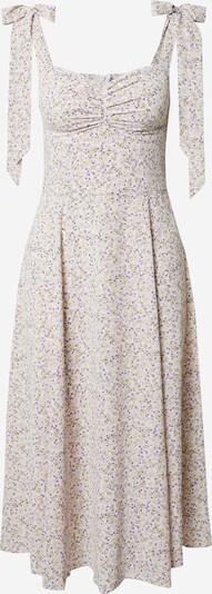 ABOUT YOU x Laura Giurcanu Kleid 'Joana' in dunkelgrün / lila / rosé / weiß, Produktansicht