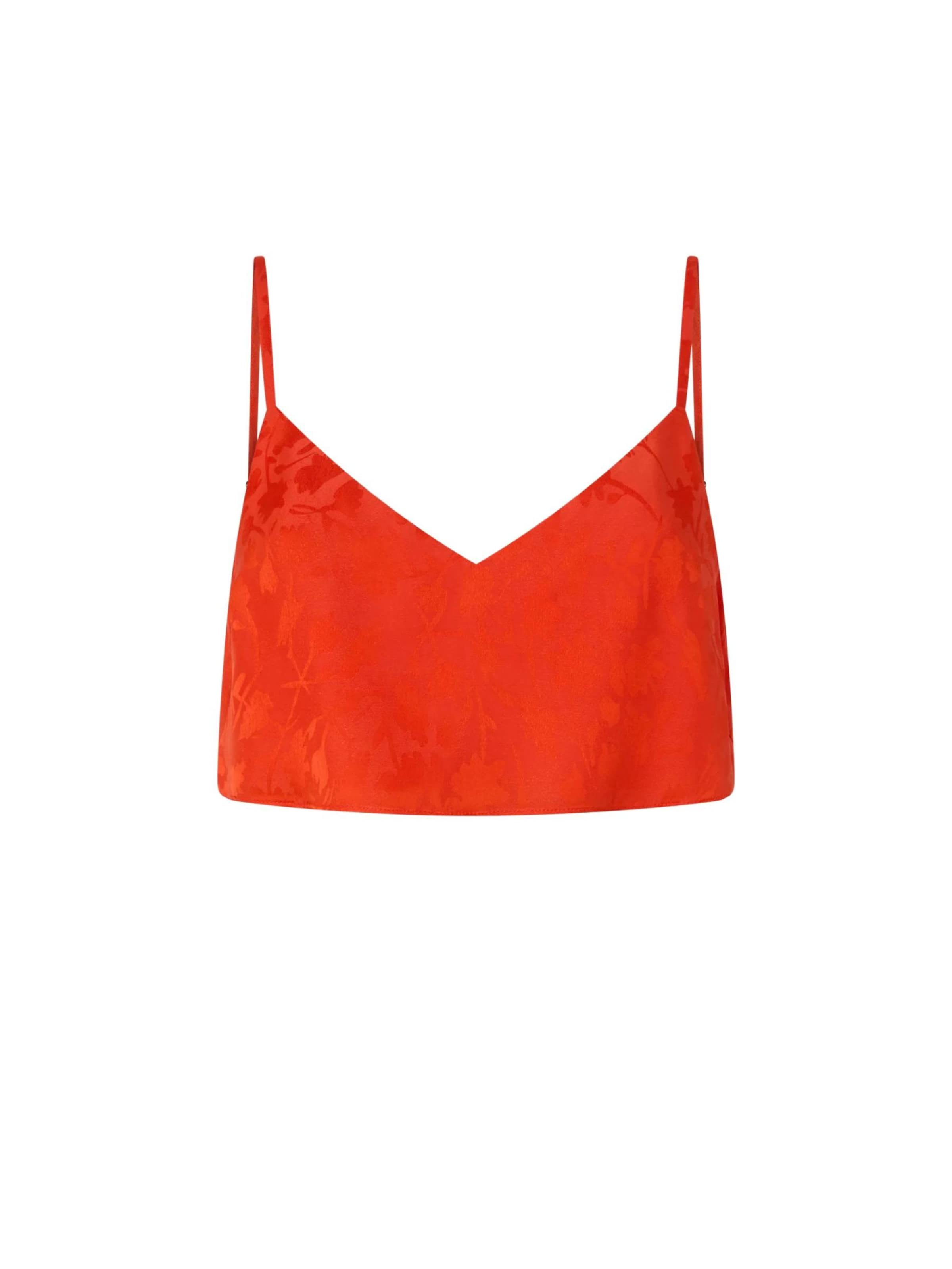 Haut 'ALPAGO' PINKO en orange : devant