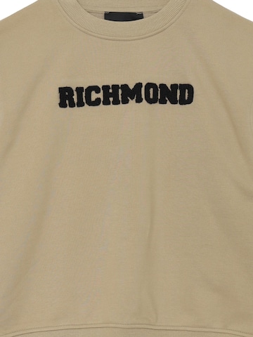 John Richmond Sweatshirt 'GAIA' in Beige
