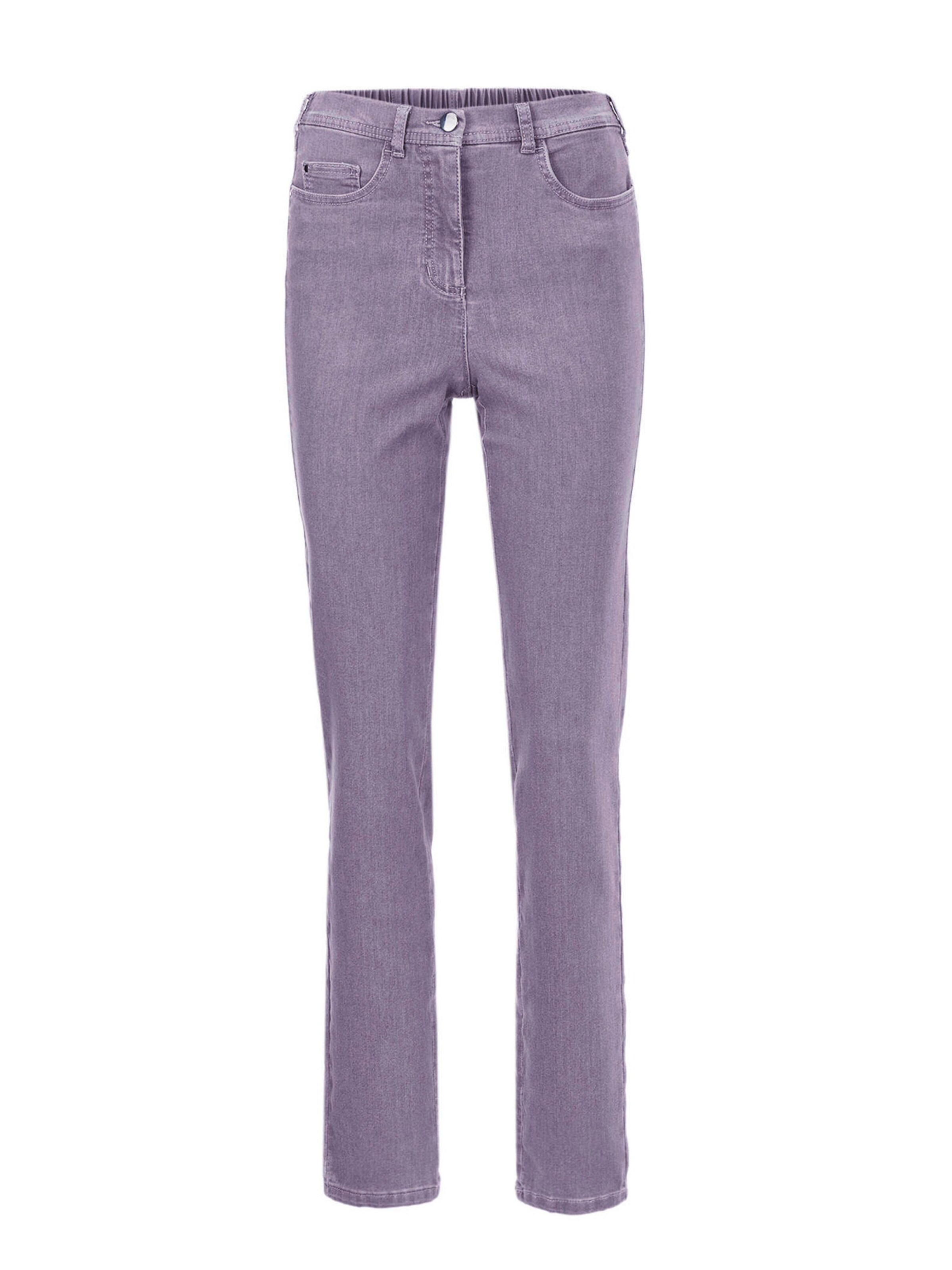 Jean 'Louisa' Goldner en violet : devant