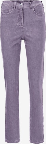 Jean 'Louisa' Goldner en violet : devant