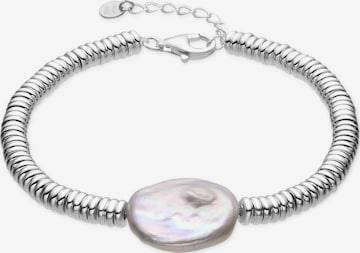 Luxenter Bracelet 'Siever' in White: front