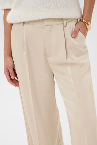 Kaffe Regular Trousers 'KARory' in Beige