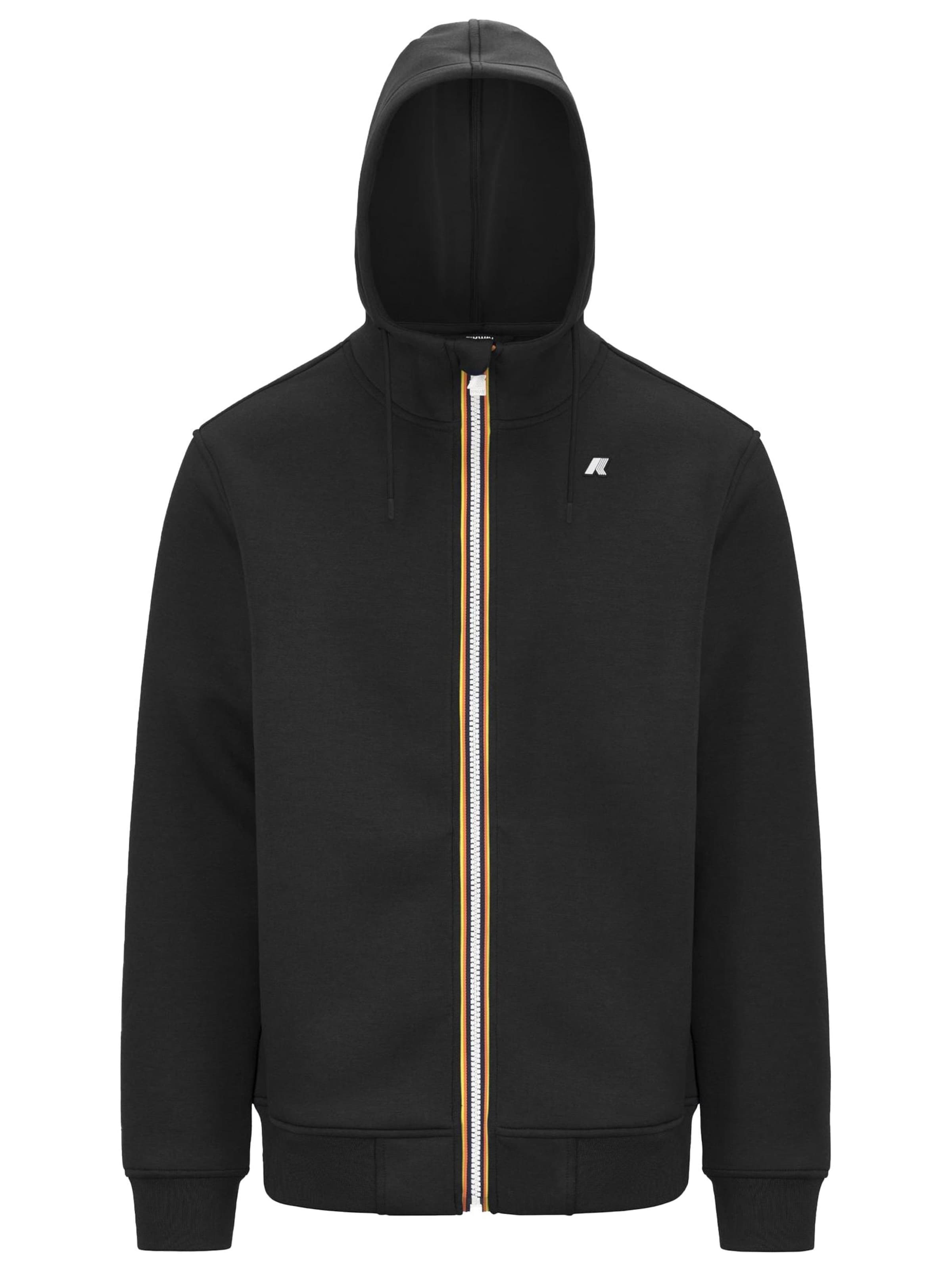 K-Way Sweat-shirt 'RAINER SPACER FELPA' en noir, Vue avec produit