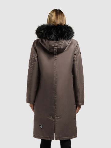 khujo Wintermantel 'Jilla' in Bruin
