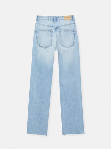 Pull&Bear Regular Jeans in Blau