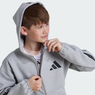 Veste de survêtement 'Z.N.E.' ADIDAS SPORTSWEAR en gris