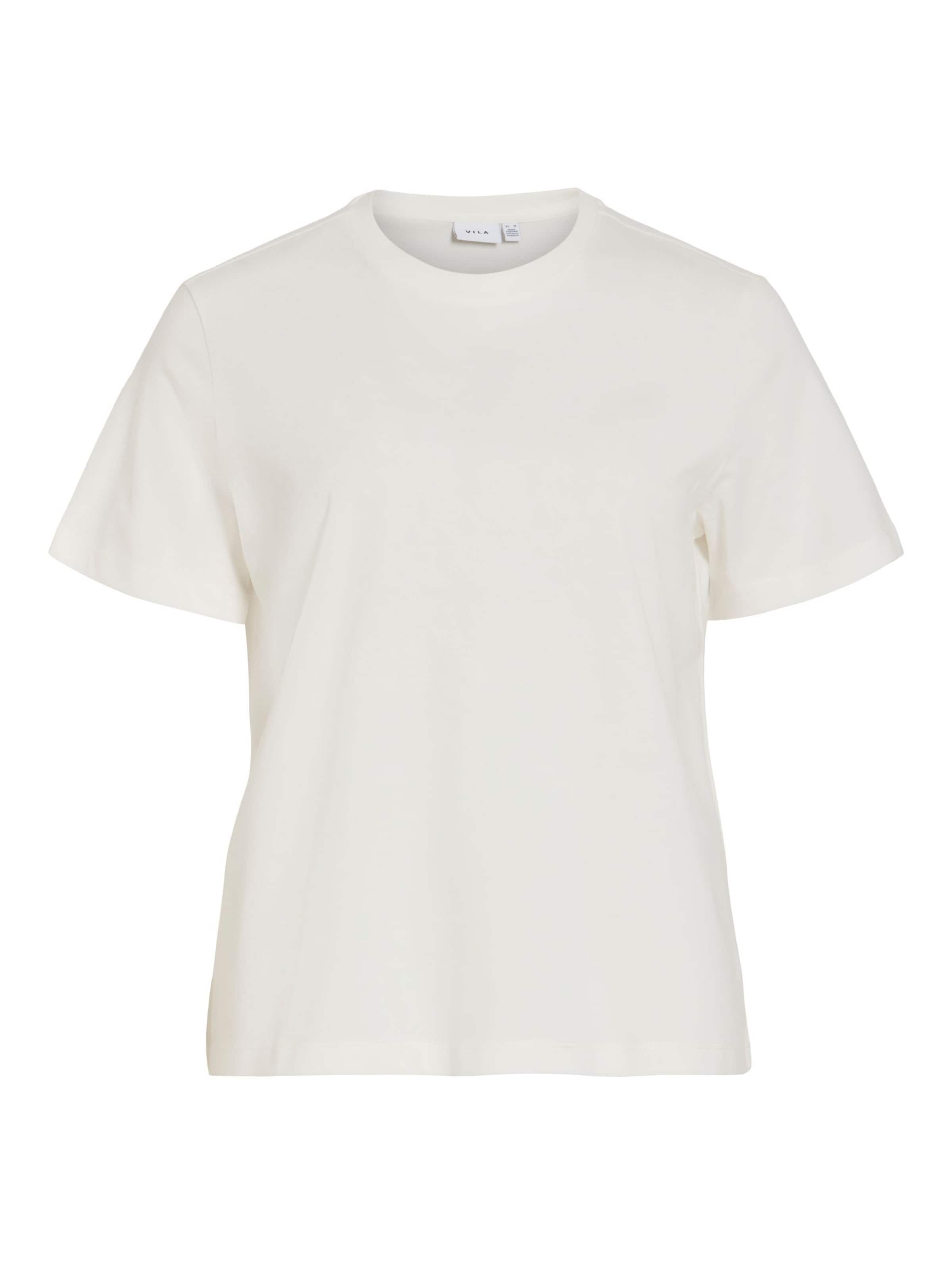 T-shirt 'VISYBILLA' VILA en blanc : devant