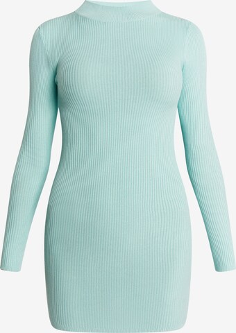 MYMO Knitted dress in Green: front