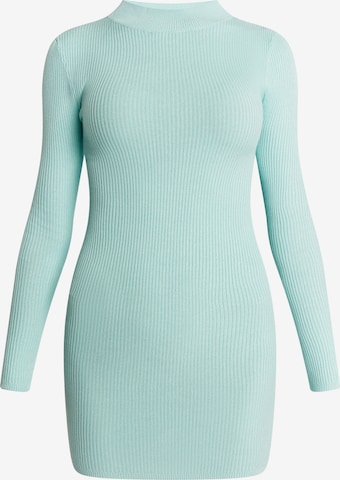 MYMO Knit dress in Green: front