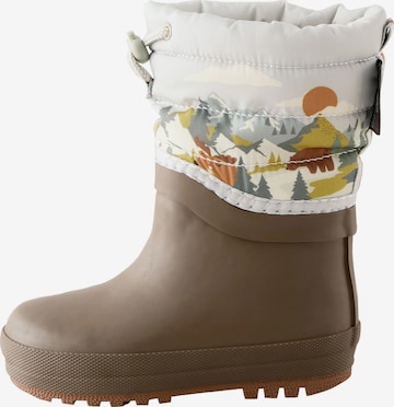 Bottes en caoutchouc Next en marron : devant