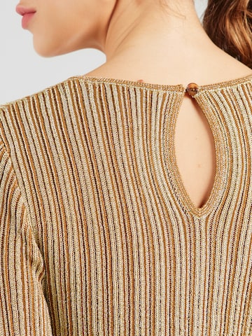 & Other Stories Úpletové šaty – béžová