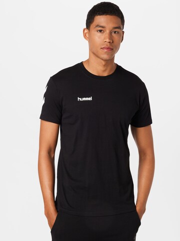 Maglia funzionale di Hummel in nero: frontale