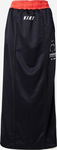 Nike SportswearSuknja - crna boja: prednji dio