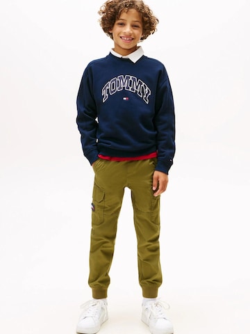 TOMMY HILFIGER Sweatshirt 'VARSITY BABY' in Blau