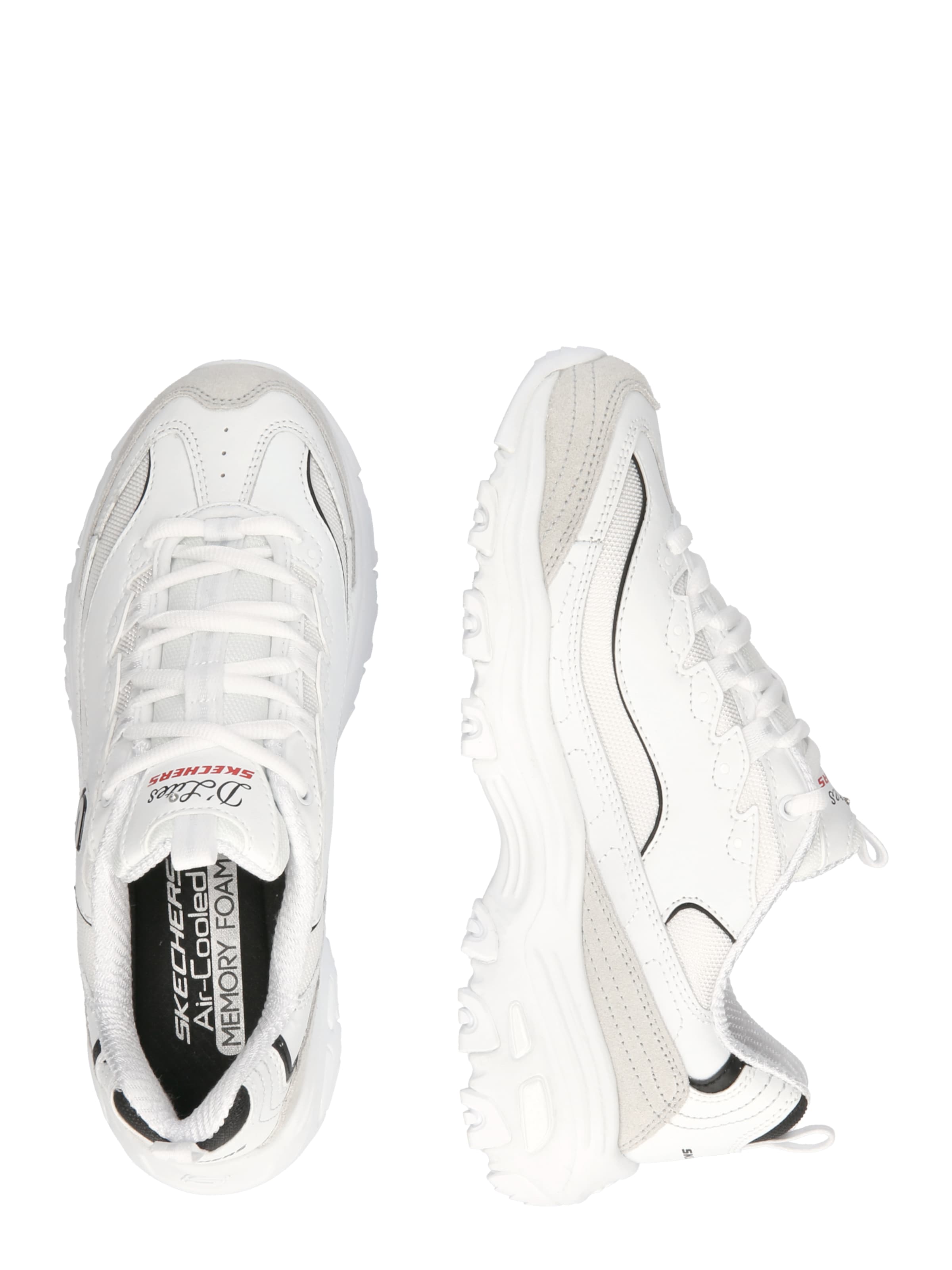 SKECHERS Sneaker 'D'LITES - NEW HEAT' in Weiß