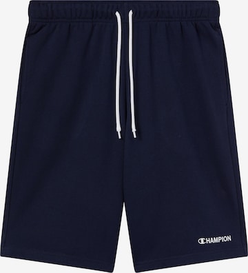 Pantalon Champion Authentic Athletic Apparel en bleu : devant