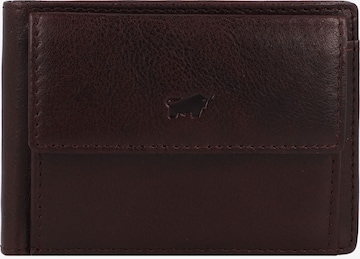 Braun Büffel Wallet 'Arezzo ' in Brown: front