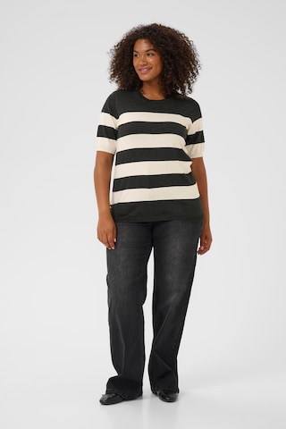 KAFFE CURVE Sweater 'KCLizzy' in Grey