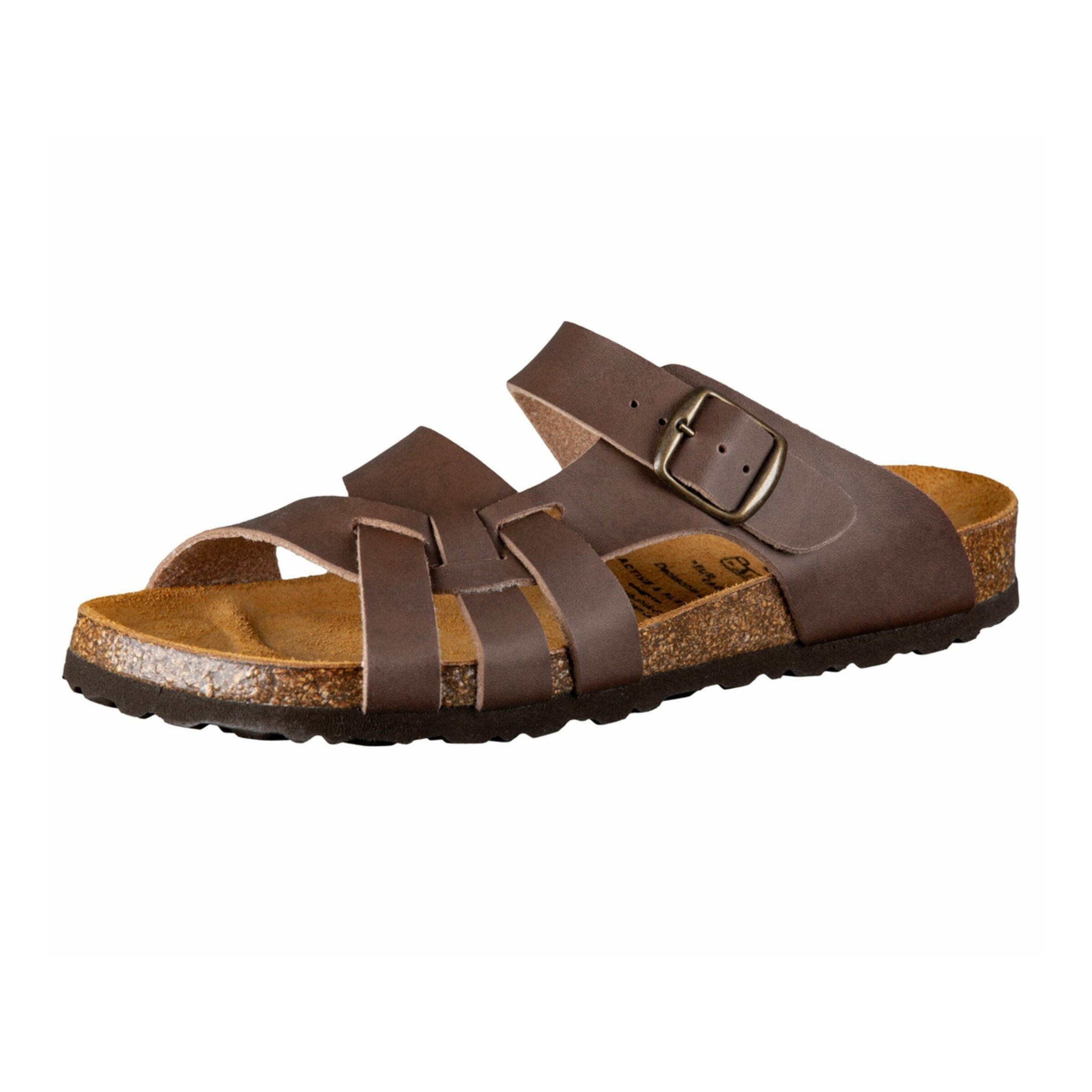 LICO Mules 'Bioline Flora' in Brown: front
