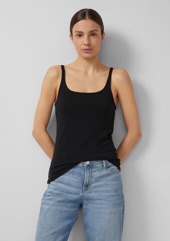 T-shirt s.Oliver en noir : devant