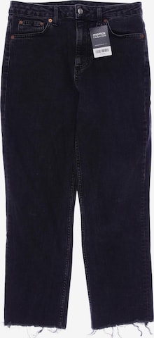 TOPSHOP Jeans in 30 in Black: front