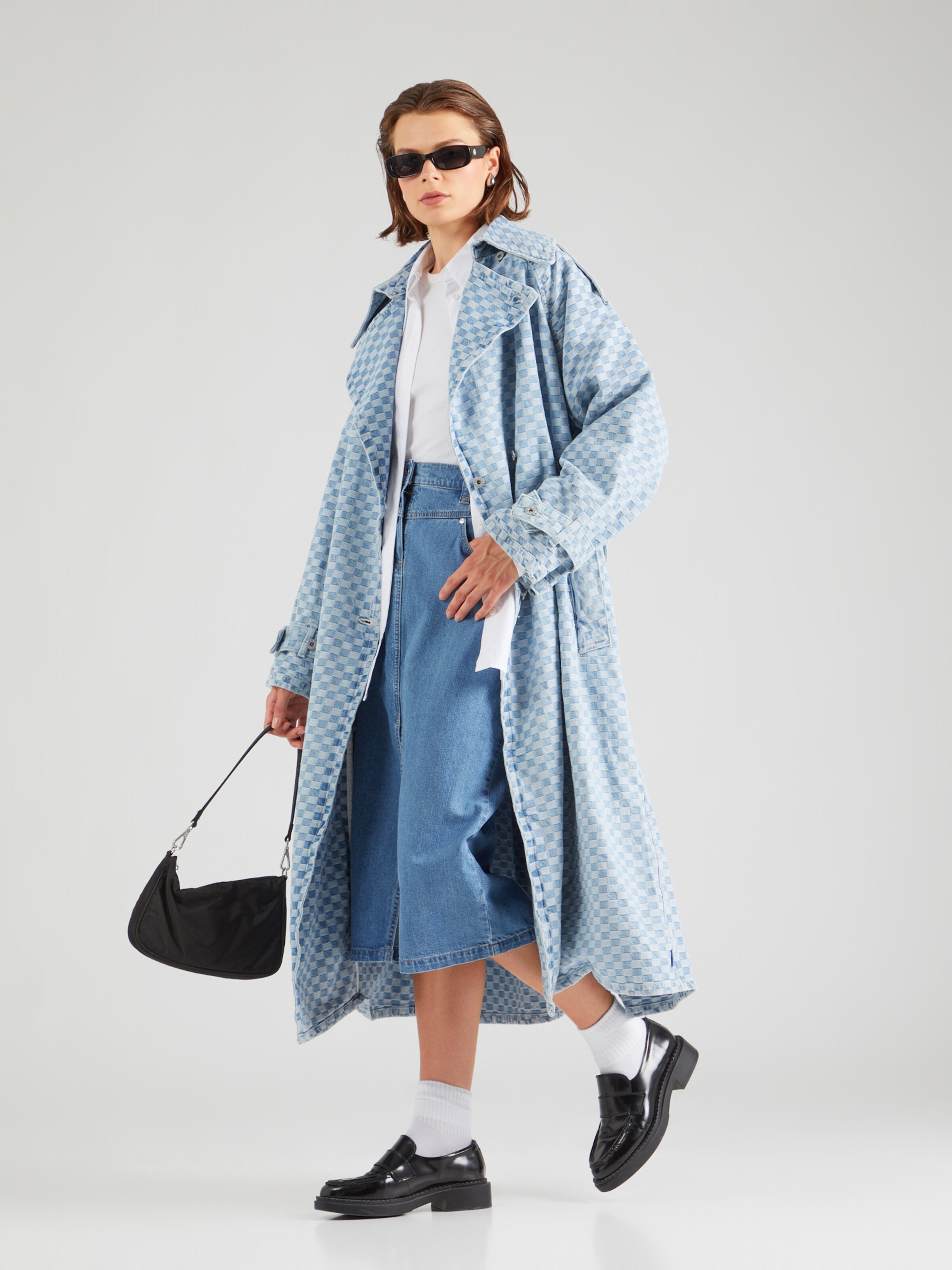 Jupe GERRY WEBER en Bleu Denim ABOUT YOU