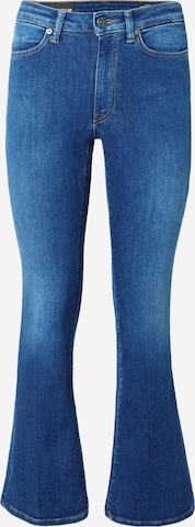 Dondup Rozkloszowany krój Jeansy w kolorze niebieski: przód