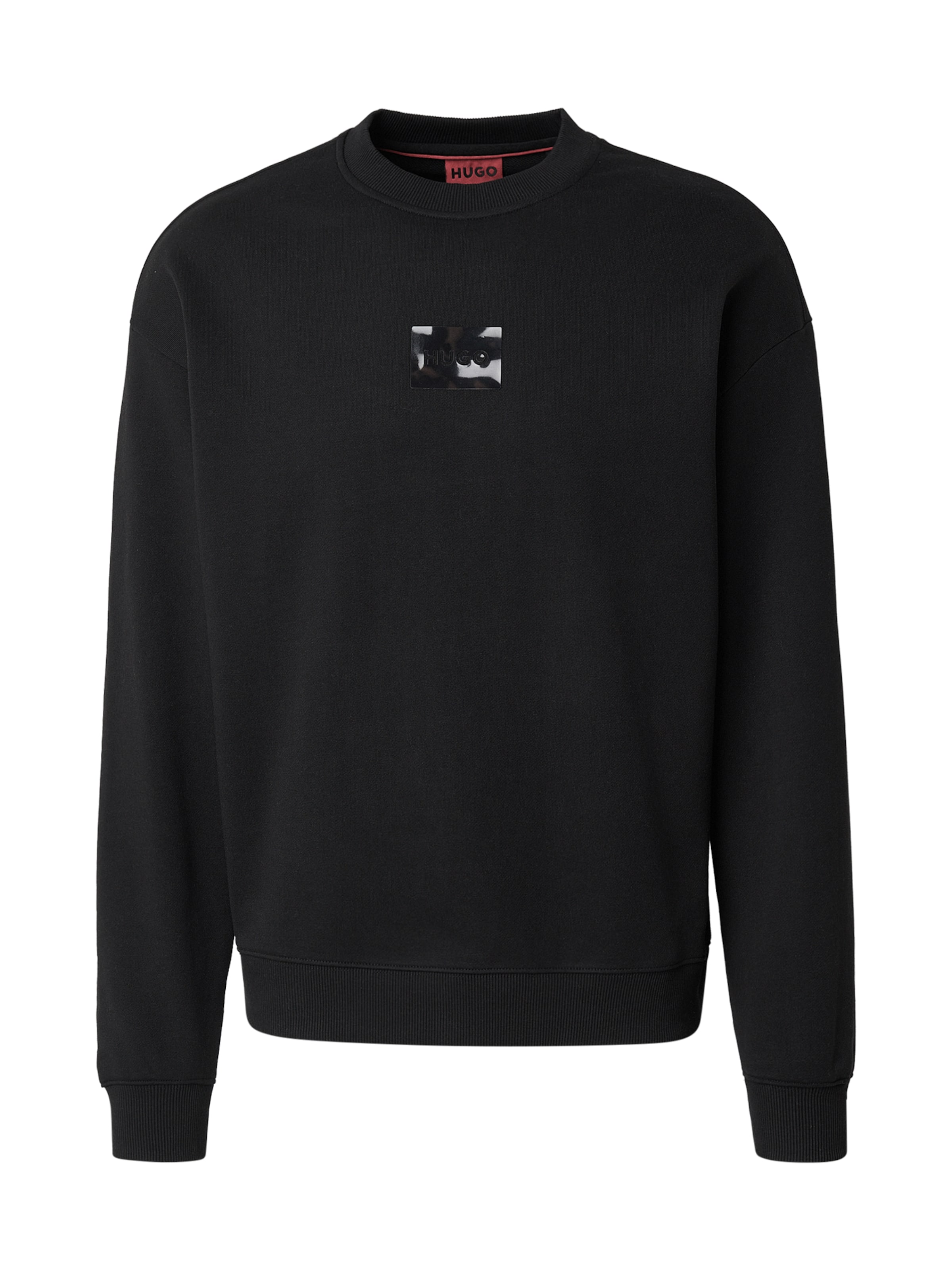 HUGO Μπλούζα φούτερ 'Daylo' σε μαύρο: μπροστά