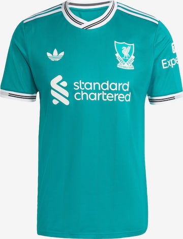 ADIDAS PERFORMANCE - Camiseta de fútbol 'Liverpool FC 25/26 Authentic' en verde: frente