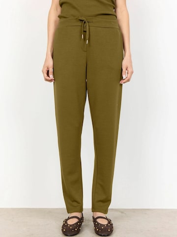 Soyaconcept Regular Broek 'Banu 157' in Groen: voorkant