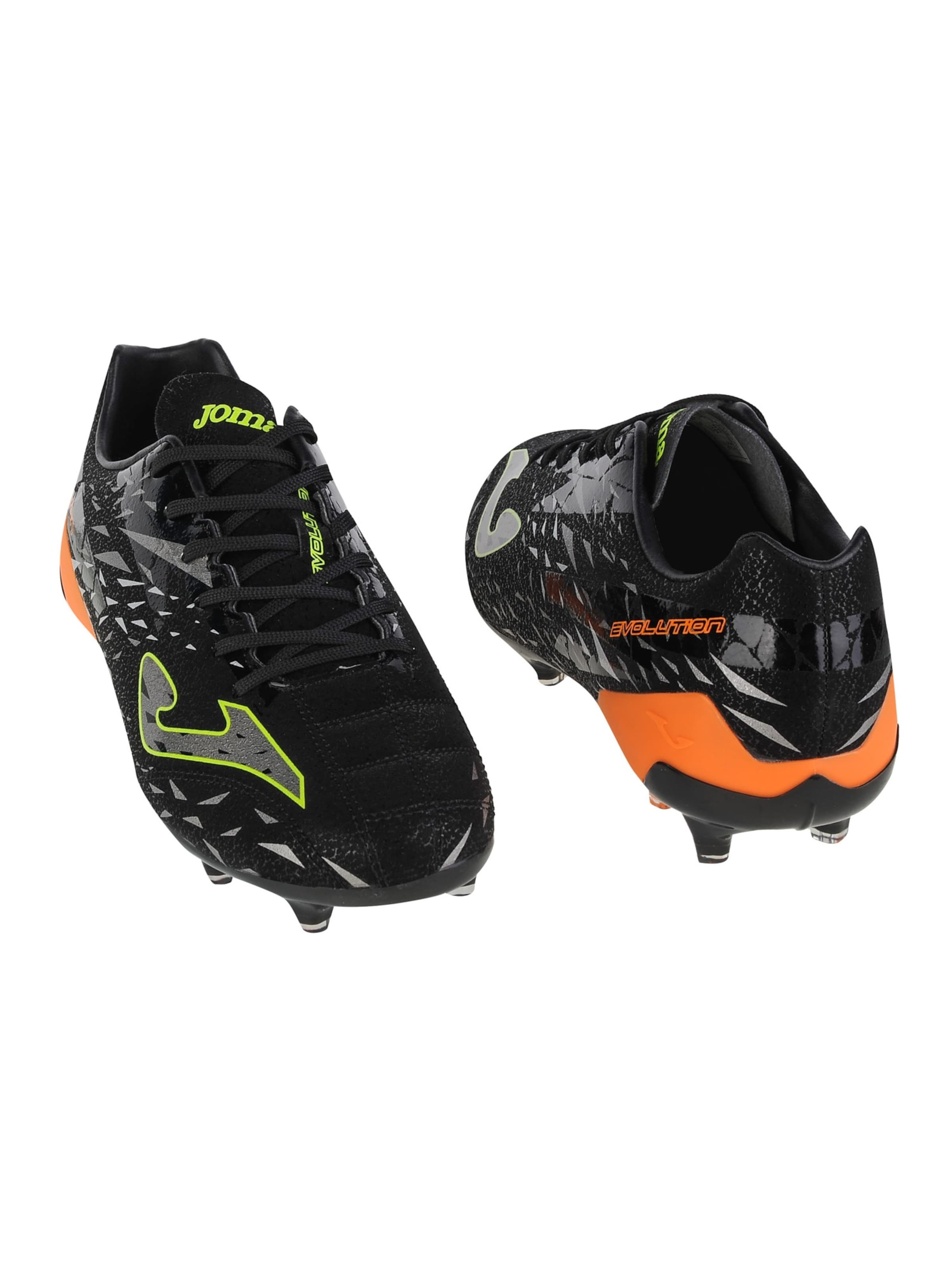JOMA Soccer Cleats 'Evolution Cup 23 ECUS FG' in Black