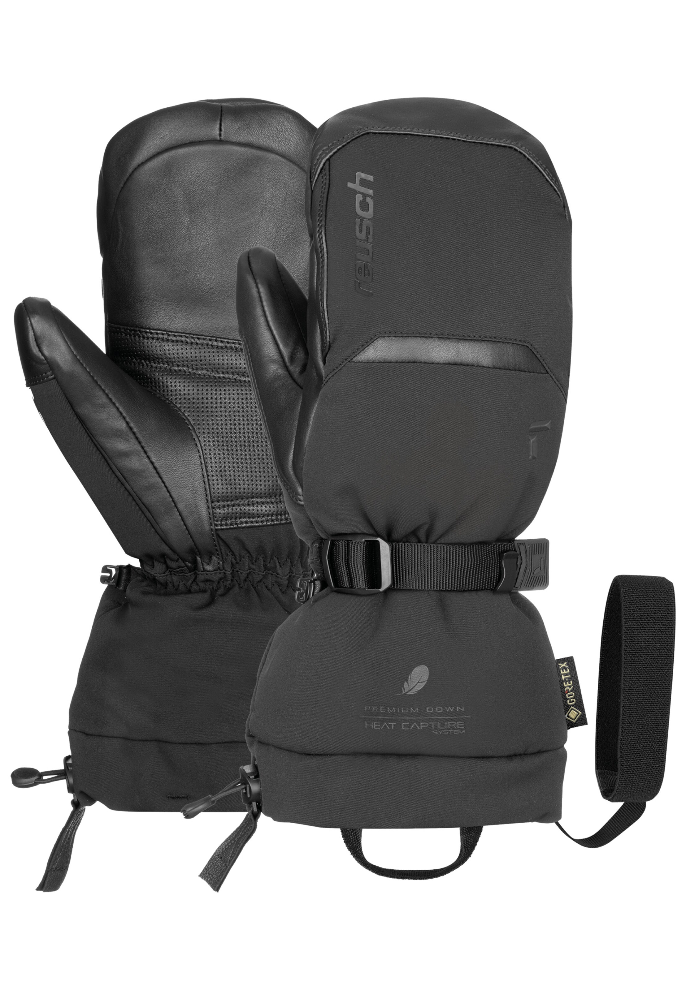 REUSCH Fäustlinge 'Volcano Pro GORE-TEX' in Schwarz: Vorderseite