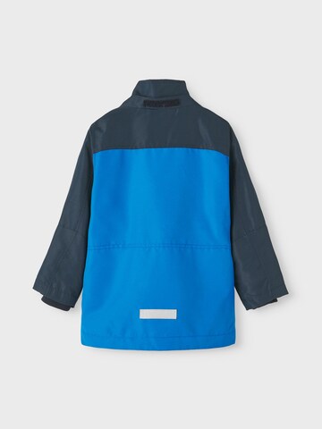 NAME IT Prehodna jakna 'Max' | modra barva